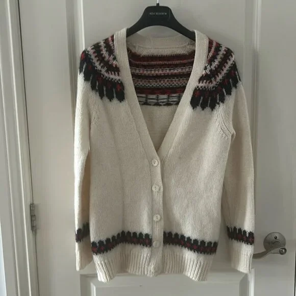 🎀Aritzia “TNA” Laguna Wool/Alpaca Button Front Cardigan (small) euc - Picture 2 of 10